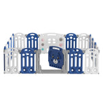 Kids Baby Playpen 24 Panels Safety Gate Toddler Fence Barrier Play Game