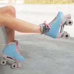 Adjustable Kids Quad Roller Skates - Cotton Candy