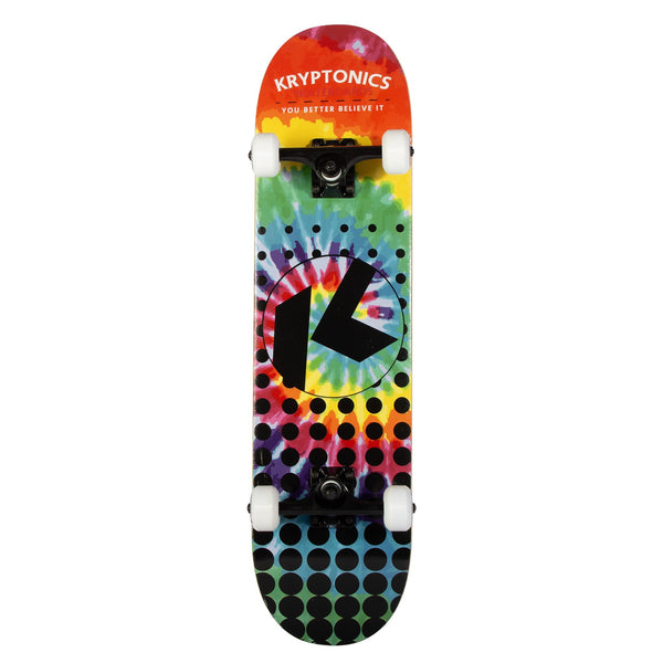  31-inch Star Series Complete Skateboard Rainbow Dot