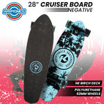28-Inch Cruiser Board - Negative