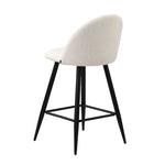 Bar Stools Kitchen Counter Stool Boucle Padded