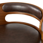 Swivel Bar Stools PU Leather Kitchen 2x | HomeAndLiving