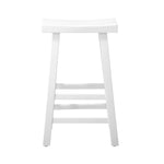 Bar Stools Kitchen Stool Wooden Counter Chairs White