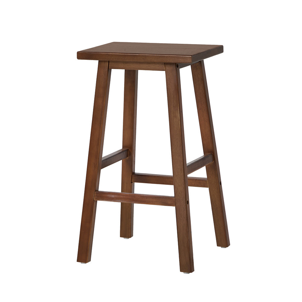 Walnut Bar Stools Kitchen Counter Set 2 | HomeAndLiving