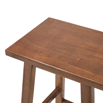 Walnut Bar Stools Kitchen Counter Set 2 | HomeAndLiving