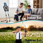 Kids Bow Arrow Set Archery Toy Target Suction Cup | Home & Living