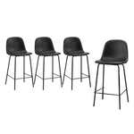 Bar Stools Kitchen Dining Chair PU Leather