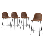 Bar Stools Kitchen Dining Chair PU Leather