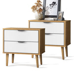 Bedside Tables Set of 2 Side Table