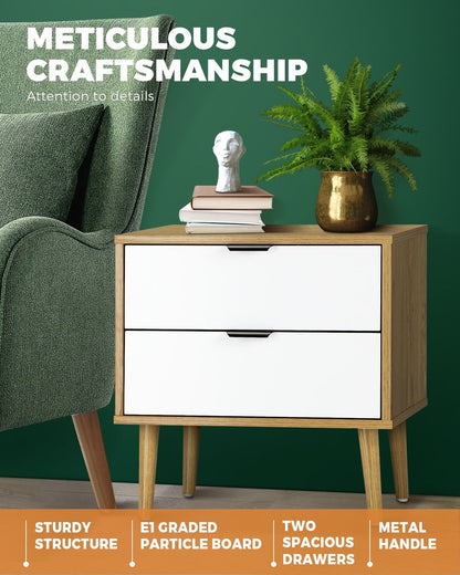 Bedside Tables Set of 2 Side Table