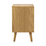 Bedside Tables 2 Drawers Side Table Nightstand Storage Cabinet Wood