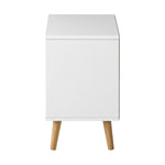 Bedside Tables Set of 2 White