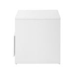 Bedside Tables RGB LED Side Table Drawers High Gloss Nightstand