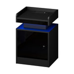 2x LED Bedside Table USB Charging Station