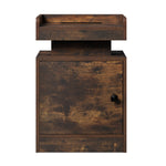 2x LED Bedside Table USB Charging Station