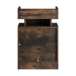 2x LED Bedside Table USB Charging Station