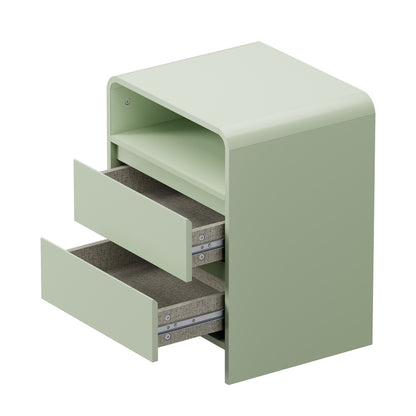 Green bedside table 48x40x60cm, view 9