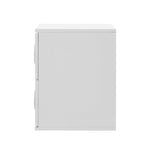 Bedside Table 2 Drawers Nightstand Side Storage Cabinet - Green