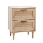 Bedside Table Nightstand Bedroom Storage Cabinet