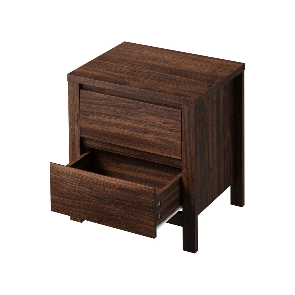 Walnut bedside table 48x39x55cm, view 8
