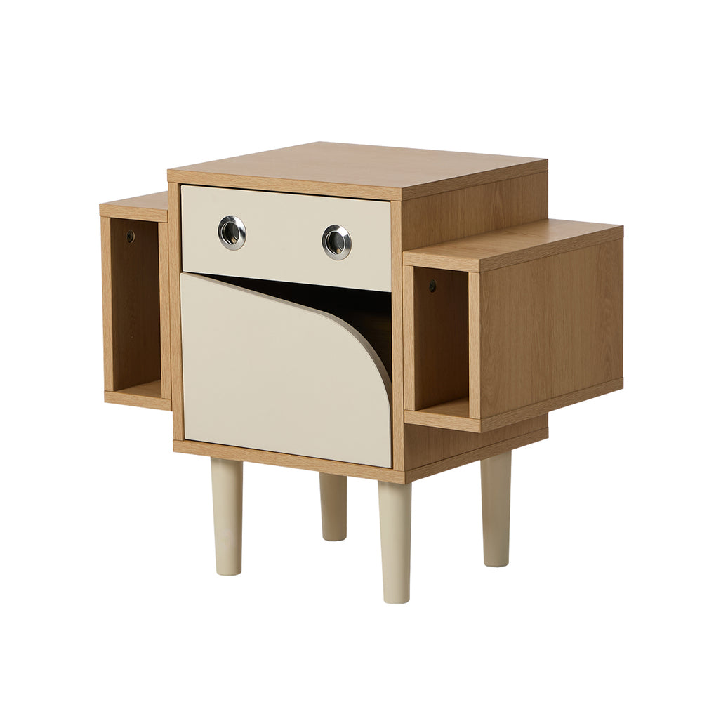 Kids Robot Bedside Table Nightstand Drawer | HomeAndLiving - 2