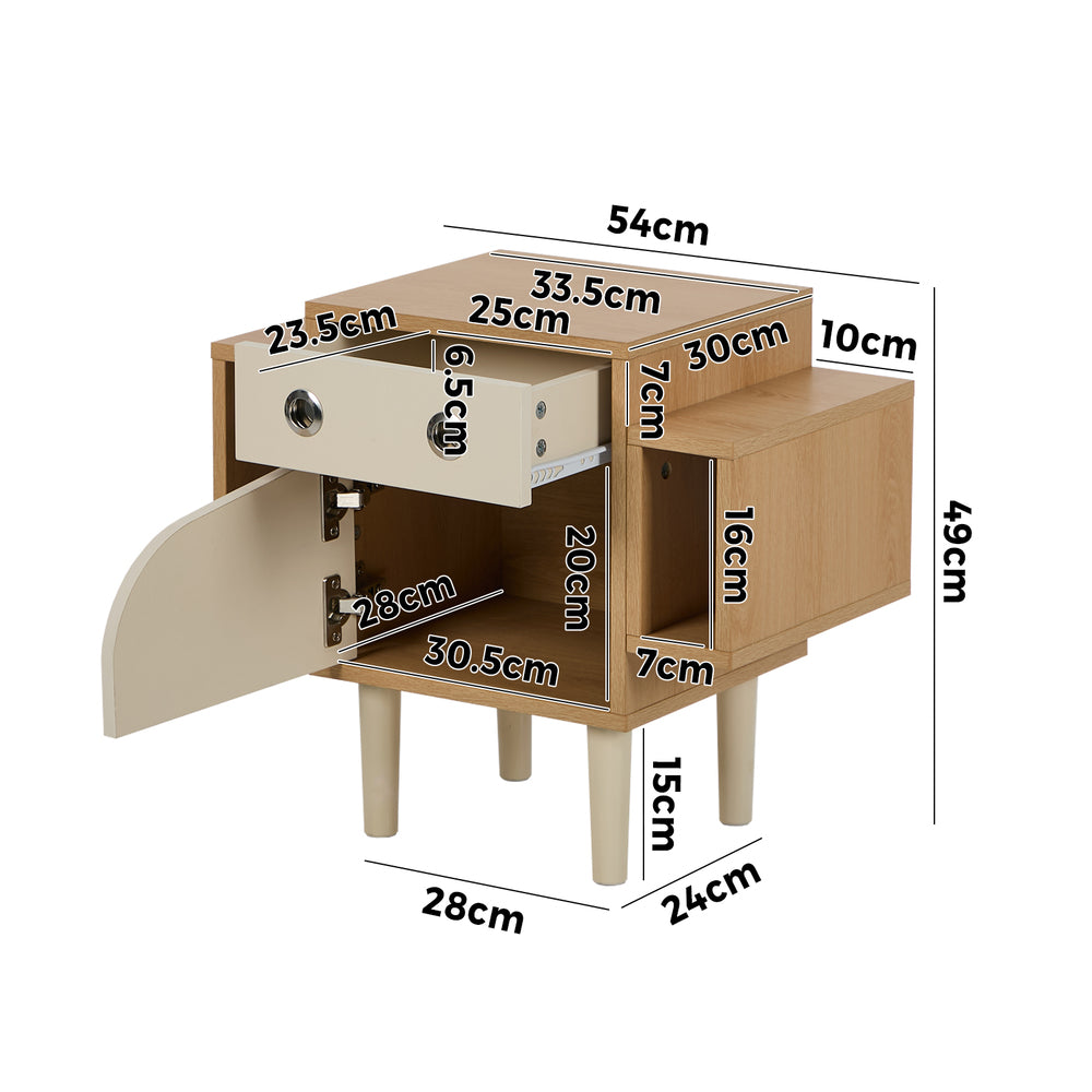 Kids Robot Bedside Table Nightstand Drawer | HomeAndLiving - 9