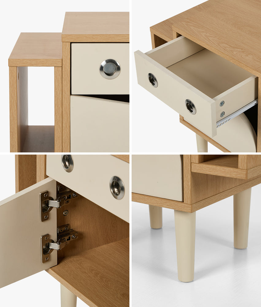 Kids Robot Bedside Table Nightstand Drawer | HomeAndLiving - 6
