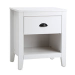 2x Bedside Table Nightstand Vintage