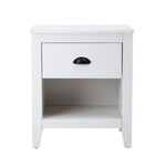 2x Bedside Table Nightstand Vintage