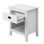 2x Bedside Table Nightstand Vintage