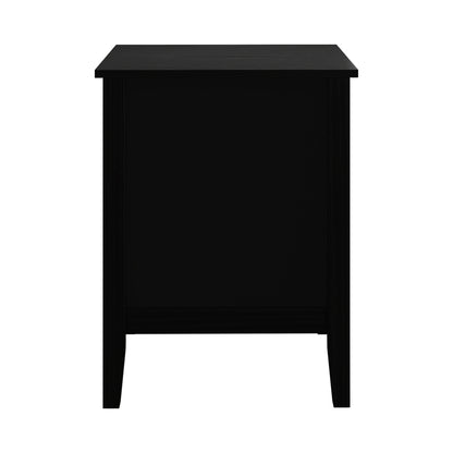 Bedside Tables Set of 2 Side End Nightstand Walnut