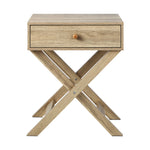 Contemporary Wooden Side Table: Minimalist Elegance for Modern Interiors