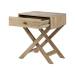 Contemporary Wooden Side Table: Minimalist Elegance for Modern Interiors