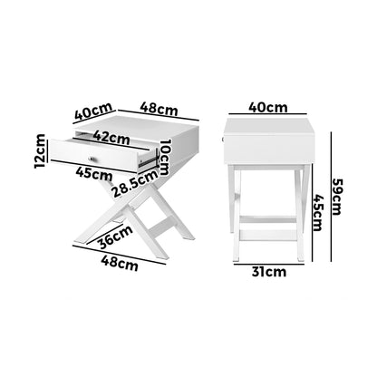 Contemporary Wooden Side Table: Minimalist Elegance for Modern Interiors