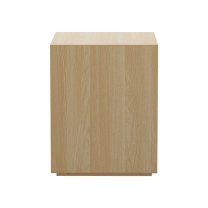 2 Drawer Bedside Table Natural Nightstand | HomeAndLiving
