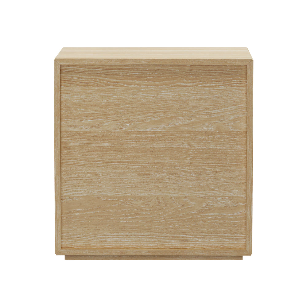 2 Drawer Bedside Table Natural Nightstand | HomeAndLiving