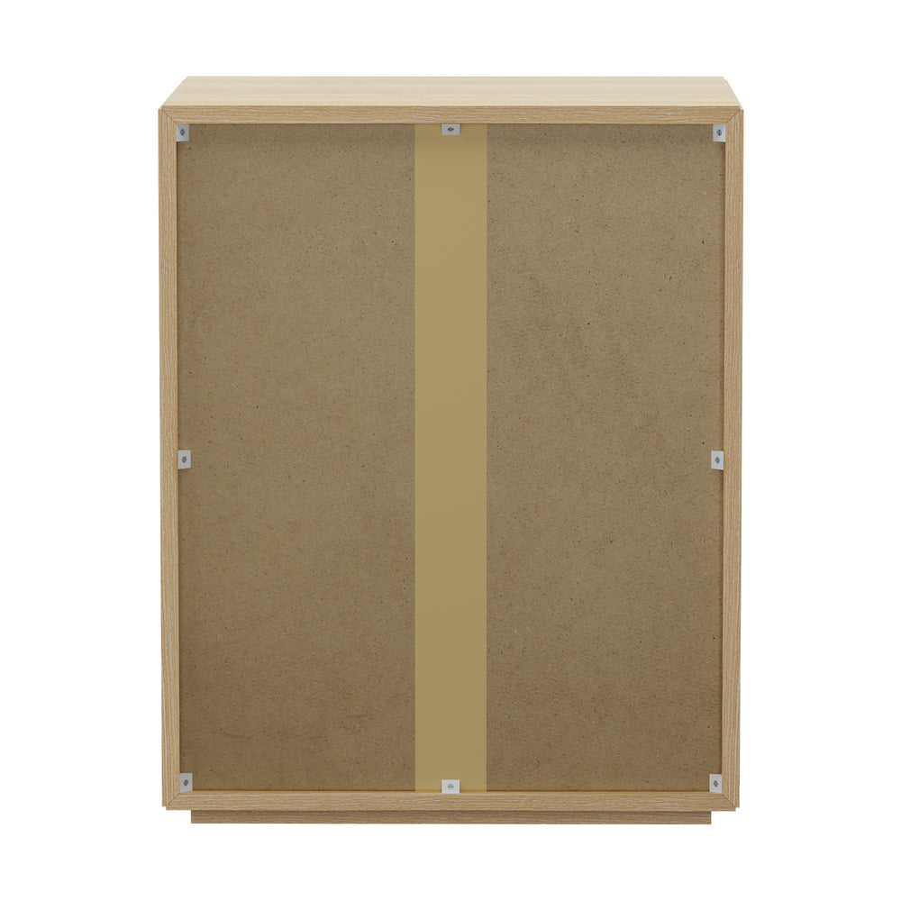 3 Drawer Bedside Table Natural Nightstand | HomeAndLiving