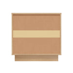 Bedside Table 1 Drawer Storage Nightstand Cabinet Natural