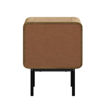 2x Bedside Tables 1 Drawer 1 Shelf Nightstand Bedroom Storage Natural