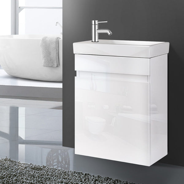  Vanity Unit 400Mm With Basin White