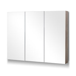 Bathroom Mirror Cabinet 900X720Mm Oak