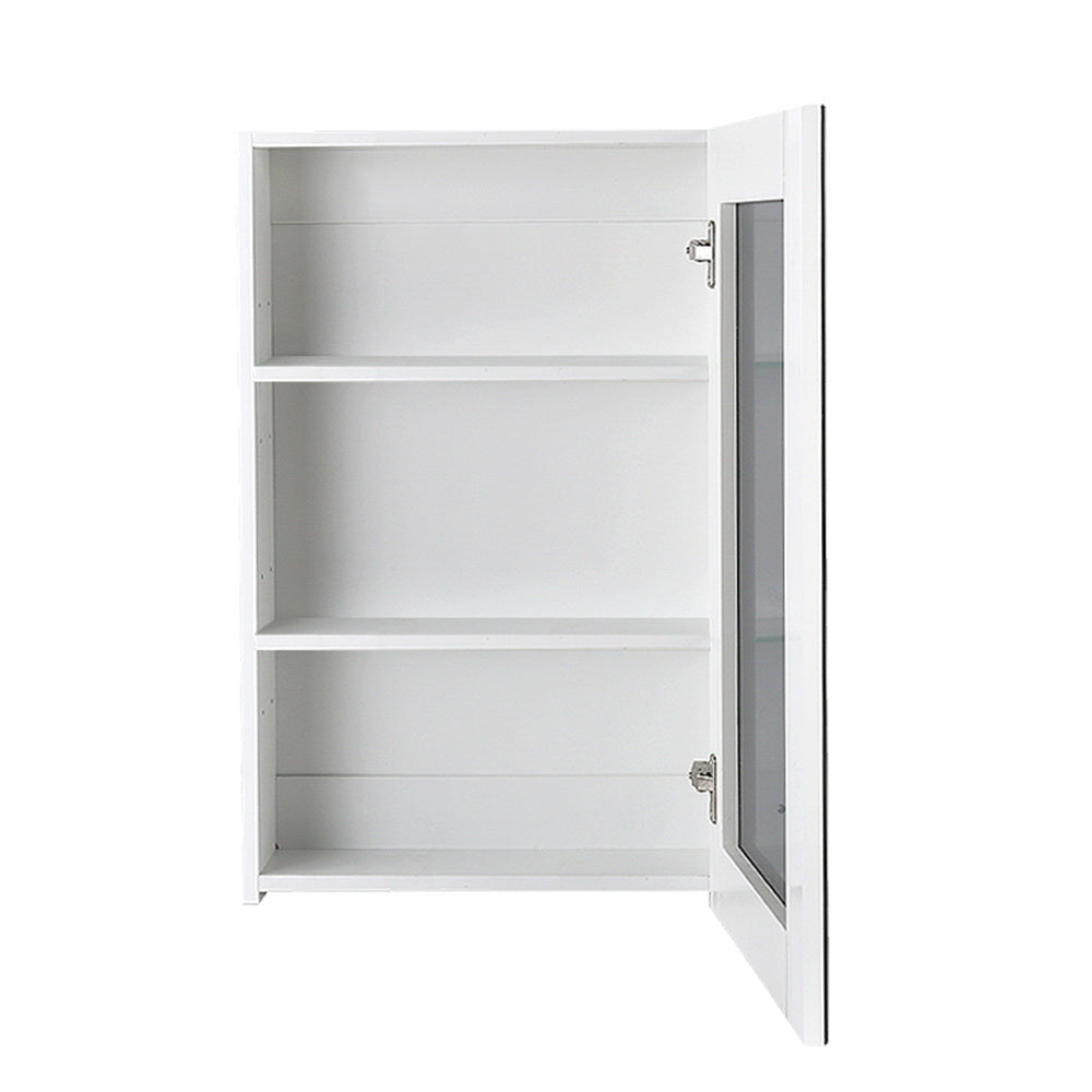 Bathroom Mirror Cabinet 450X720Mm White