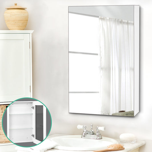 Bathroom Mirror Cabinet 450X720Mm White