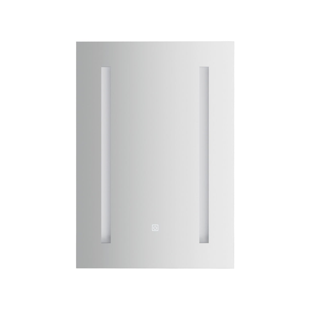 Bathroom Mirror Wall Cabinet LED Light Medicine Makeup Storage