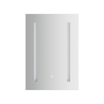 Bathroom Mirror Wall Cabinet LED Light Medicine Makeup Storage