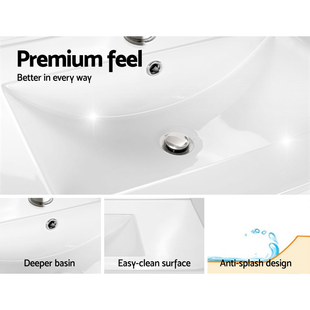 Vanity Unit 915Mm With Basin Grey