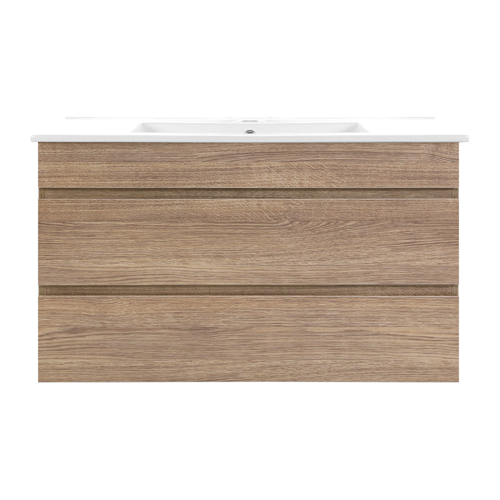 Vanity Unit 915Mm With Basin Oak