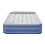 Air Mattress Queen Inflatable Bed 46Cm Airbed Blue