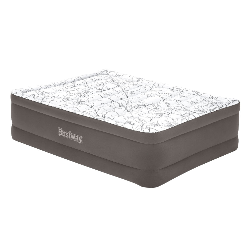 Air Mattress Queen Inflatable Bed 56Cm Airbed Grey