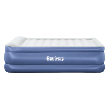 Air Mattress Queen Inflatable Bed 61Cm Airbed Blue
